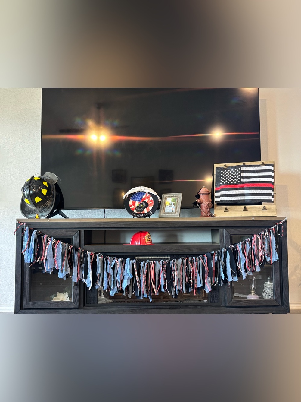 NWT Firefighter Fabric Garland 🚒👨‍🚒